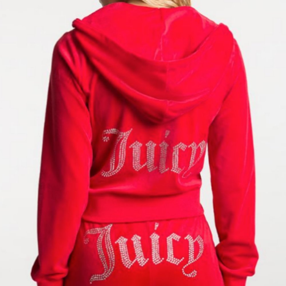Juicy Bling Zip Up Hoodie